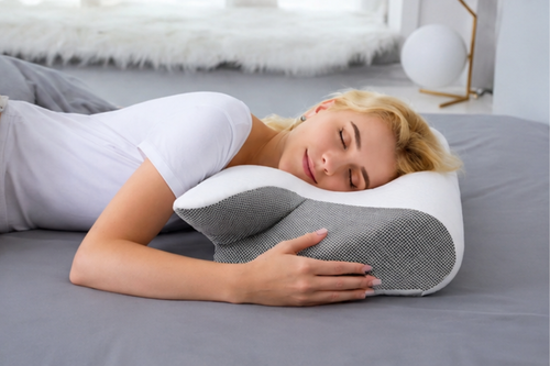 Vertana Cervical Support Pillow, angled product view